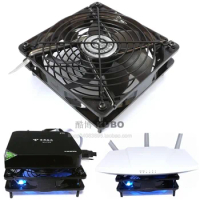 New Silent Bule Led Fan 120MM 1225 12025 120*120*25MM chassis fan for Router set top box with 5V USB