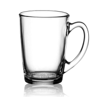 創意無色透明馬克杯玻璃杯水杯果汁杯帶把手杯多用杯鋼化把杯茶杯