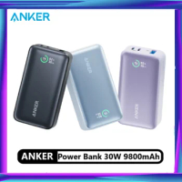 Anker 533 Power Bank A1256 30W Quick Charge 9800mAh Screen Monitor for iPhone 12 13 14 15 pro max plusAndroid