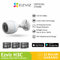 Ezviz H3c 2MP Smart Home IP Cam CCTV Outdoor w/ SD Card 64/128/256GB