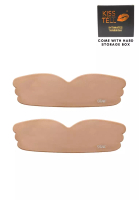 Kiss &amp; Tell 2 Pack Lifting and Push Up Nubra Stick On Bra in Nude