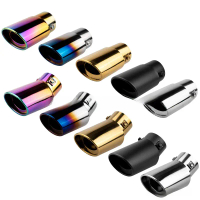 Car Modification Tail Pipe Tail Tube Car Exhaust Silencer Smoke Pipe Silencer Modification Parts Exh