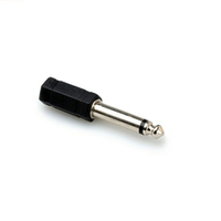 又敗家@美國HOSA鍍金 TECHNOLOGY 3.5MM(母)轉1/4(公)音源線轉接器GPM-179麥克風轉接頭(公3.5mm轉成公6.35mm)耳機轉接頭轉接座 TS立體聲耳機轉單聲道1/4"音