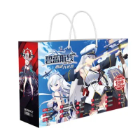 30CM Boxed Anime Azur Lane Gift bag Collection Toy Include Postcard Poster Bracelet Collection card Figure model toys gifts