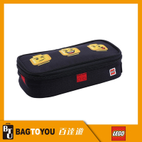 【LEGO】丹麥樂高鉛筆盒-表情符號黑色 10052-2007