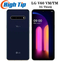 Original Unlocked LG V60 5G ThinQ Moilble Phone V600TM V600N V600VM 6.8 Android SamrtPhone 8GB RAM 128GB ROM CellPhone