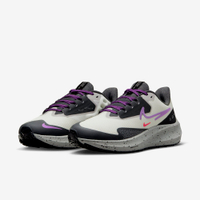 Nike W Air Zoom Pegasus 39 Shield 女 慢跑鞋 運動 防潑水 米白紫 DO7626-003