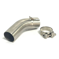 รถจักรยานยนต์ไอเสียกลาง Muffler ระบบท่อเชื่อมต่อ, สำหรับ KAWASAKI Ninja ZX-4R ZX-4RR ZX4R ZX4RR, ปี