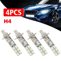 Led Fog Lamp Auto Driving Running Lamps Led H1-12smd-5050 Headlight Super Lamp Low Kit High Bright Led Beam Csp Drl A4c9