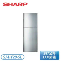 【SHARP 夏普】287公升 變頻雙門電冰箱 SJ-HY29-SL_含基本安裝