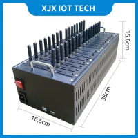 XJX New Designed 32 Ports modem pool EC20-CE 4G LTE Small Size Bulk SMS machine
