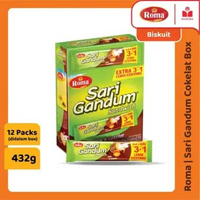 Roma Sari Gandum Cokelat Box 12 Sachet