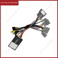 Power Cable Canbus 16 PIN For Honda CRV 2.4L HR-V HRV XRV Car Audio Radio Android Player Wiring Harness