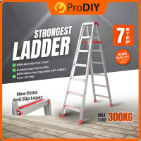 Tangga Lipat 7 Step Ladderman Commercial ladder Foldable Aluminium Ladder Foldable Multipurpose Heav