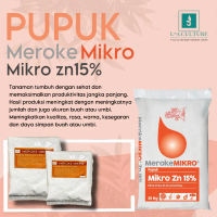 Pupuk Meroke MIKRO Zn 15% EDTA Hidroponik Kemasan Repack