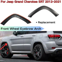 4 PCS For Jeep Wrangler Compass Patriot Car Wheel Eyebrow Arch Extension Protector Fender Flares Moulding Trim Strip