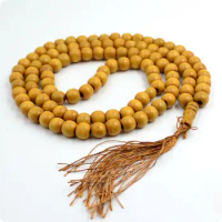 10mm tassel MALA PRAYER BEADS 108 beads Buddhism Hinduism and Yoga necklace fashion jewelry