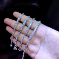 gelang perak murni