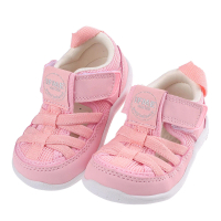 【布布童鞋】日本IFME極簡粉紅寶寶機能水涼鞋(P3C401G)