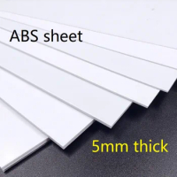 5mm thick Building sand table model diy plastic plate white black ABS wall board transformation board ABS Panel abs sheet