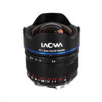 Venus Optics Laowa 9mm f/5.6 FF RL Camera Lens MF for Nikon Z for Sony E for Leica L Leica M Black Sliver Camera Lens