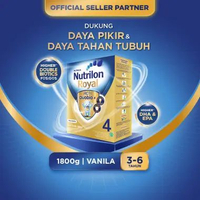 Nutrilon Royal 4 Vanila 1800 gr, Susu Bubuk untuk Usia 3-6 Tahun