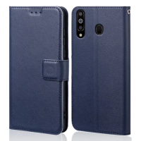 Cover Case For Samsung Galaxy A40S Phone Case Luxury Magnetic Flip Vintage High Quality Wallet Leather Bag For SAMSUNG A40S case