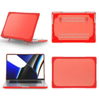 Shockproof Case for 2023 MacBook Pro 16 Inch M3 Pro A2991 M2 Max A2780 2021 Pro16 M1 16.2" A2485 Anti Fall Cover Stand Holder