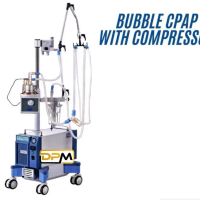 CPAP SYSTEM / BUBBLE CPAP WITH COMPRESSOR / CPAP UNO MSLVM32 NEW COMPRESSOR
