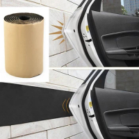 Car Door Sticker Wall 1Pcs 250x20cm Black Bumper Vehicle Rubber Rubber Plastic Cotton Accessories High quality