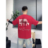 [DEAL MỞ BÁN][ HƯ STORE] Áo Phông Nam Local Brand In Hình Con Ngựa Sắc Nét, Kết Hợp Thêu Trước Ngực,