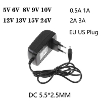 AC DC 5V 9V 12 Volt Power Supply 110V 220V to 5V 6V 8V 12V 13V 15V 24V 1A 2A 3A Universal Power Adapter Supply Eu For LED Strips