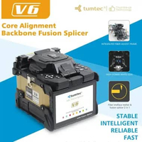 FO - TUMTEC V6 Fusion Splicer Fiber Optic Splicing Tumtec V6 Penyambung Kabel Optik