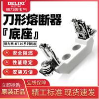 德力西熔斷器 刀型觸頭 保險絲 RT16-00(NT00) 100A160A 底座[領邦五金配件]