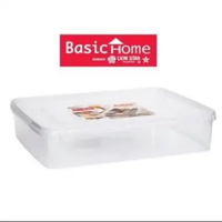 Food Storage Basichome Pendek Kotak Tempat Makanan Sayur Donat Donatsu Lion Star 37x29x8CM Food Grad