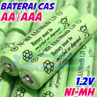 RECHARGEABLE RECHARGER battery baterai batre CAS hijau AA / AAA
