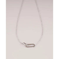 Kuze Original 316L Stainless Steel Collection - Lean Necklace/ Kalung Lean- Silver Necklace