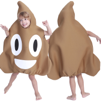 Hot  Halloween Parent-Child Costume Poop Hot Dog Robot COS and Children Cockroach Cookie Banana Funn