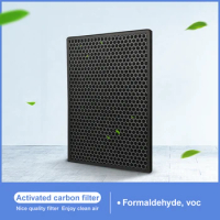 Air purifier filter activated carbon filter for Sharp FU-40SE 390*300*10mm