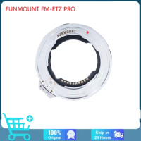 FUNMOUNT FM-ETZ PRO Lens Adapter Ring AF Auto Focus Adapter Ring for Sony E-Mount Lens to Nikon Z Mount Camera