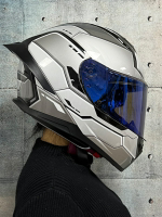 ORZ摩托車頭盔男女夏季機車全盔個性四季大尾翼情侶3C認證藍牙DOT