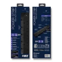 MAXPOWER RX50 5 插座 3M 電源條 黑色