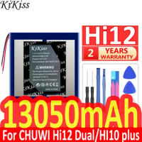 13050mAh KiKiss Powerful Battery Hi 12 For CHUWI Hi12 Dual System 64G Chuwi HI10 Plus HI10Plus CWI527 CW1527 10.8" Tablet PC