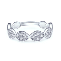 【BRILLMOND JEWELRY】60分 天然鑽石 PT950鉑金 馬眼款鑽戒(天然鑽石總重60分)