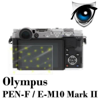 D&amp;A OLYMPUS PEN-F/EM10 M2相機專用日本9抗藍光疏油疏水增豔螢幕貼