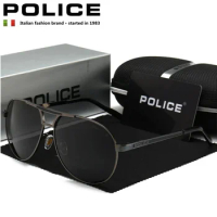 Luxury Brand POLICE Driving Sunglasses Men Polarized Sun glasses for men UV400