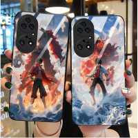 เคสโทรศัพท์กระจกซิลิโคน,สำหรับ Huawei P50 Pro/P40 Pro/P40 Pro Plus/P40/P30 Lite/nova 4E/P30/P30 Pro,