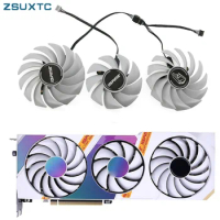 White 85mm 75mm 4pin Cooling Fan For Colorful RTX 3060 3070 3080 3060Ti iGame Ultra OC RTX3060 RTX3070 RTX3080 RTX3060