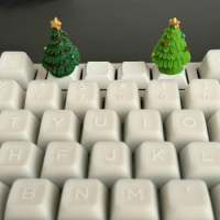 ECHOME Christmas Lucky Tree Keycaps Sculptured Keycaps Cute Kawaii Forest Series Keycap Mechanical Anime Keyboard Accessories