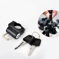 Kunci Gembok Sepeda / Kunci Gantungan Helm Motor Aluminum Alloy Gembok Pengaman Helm Anti Maling Hel